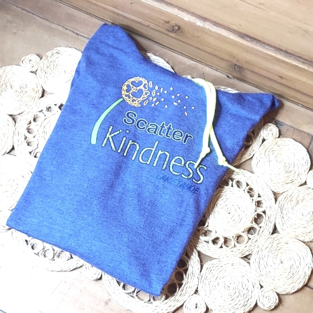 SCATTER KINDNESS Lightweight Hoodie